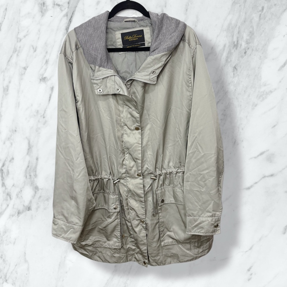Bella D. Women's Gray Utility Jacket